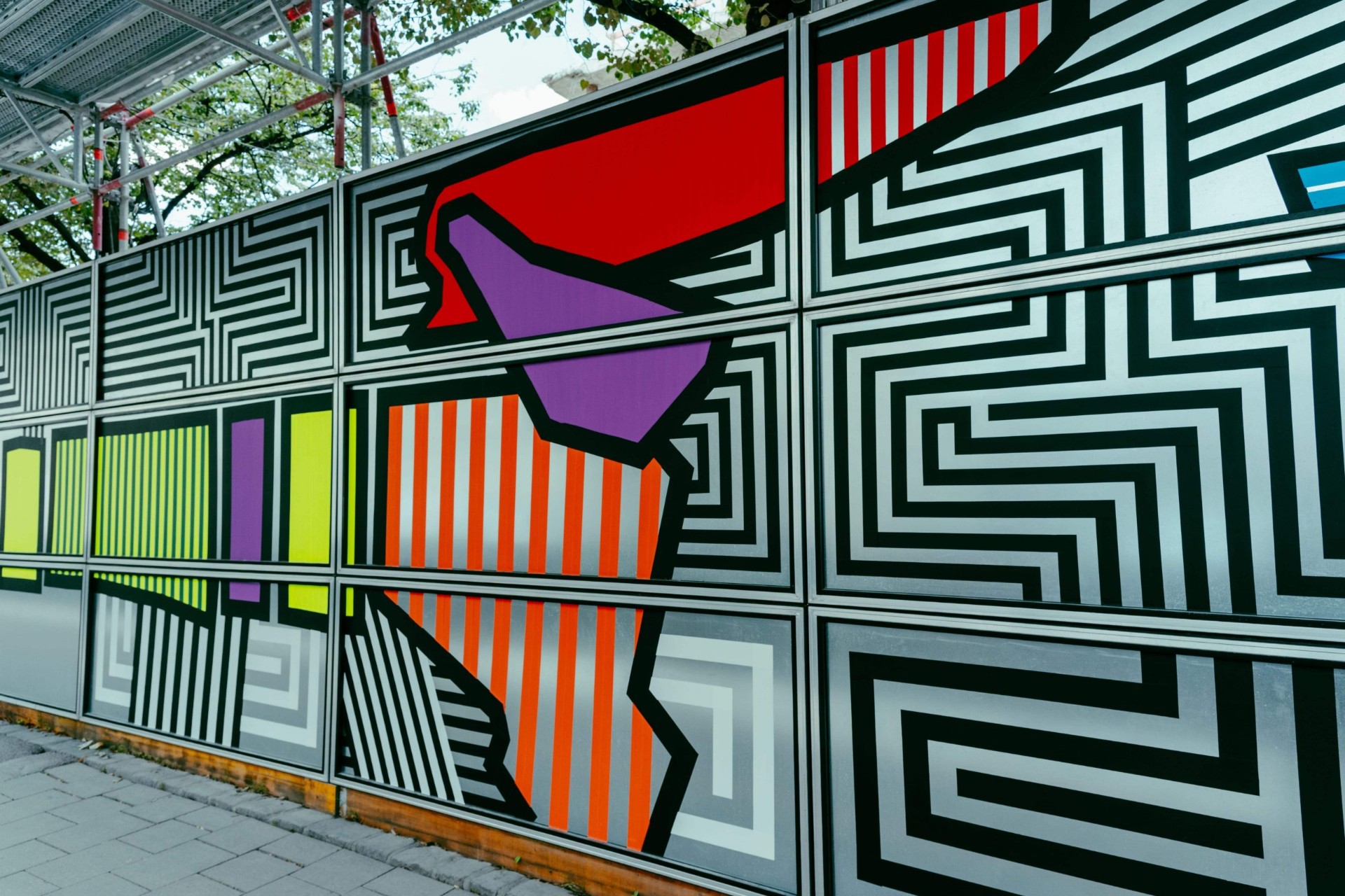 DINOMAAT Waldi Tape Art